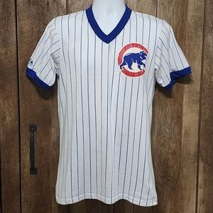Vtg Majestic Chicago Cubs RAMIREZ 16 Baseball T Shirt Size M